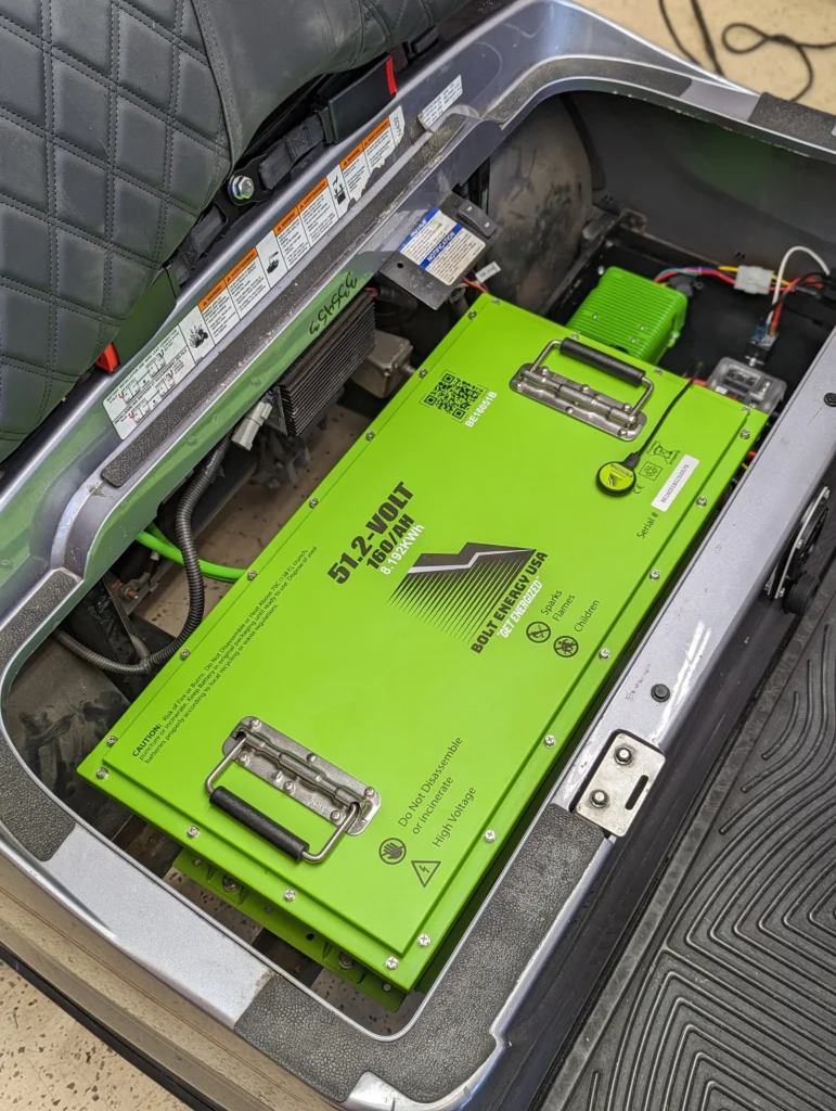 Yamaha Drive Battery Upgrade with 150Ah from Bolt Energy USA.