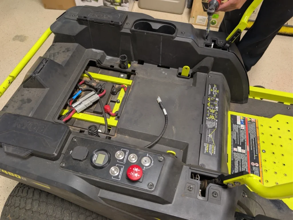 Your Ryobi ZT480 battery upgrade can be relatively simple with the right tools. Local installations are available from the Best Battery team in central Florida.
