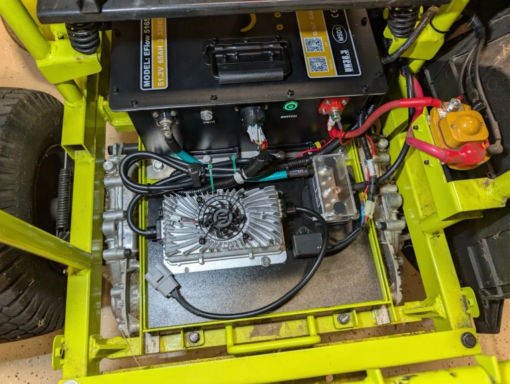 Everything you need for this battery conversion is included in the Qomolander kit, including additional electrical and wiring.
