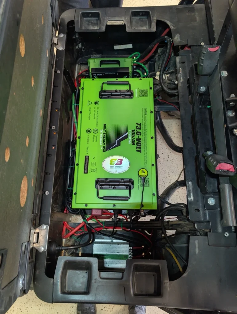 Tracker EV Battery Upgrade1